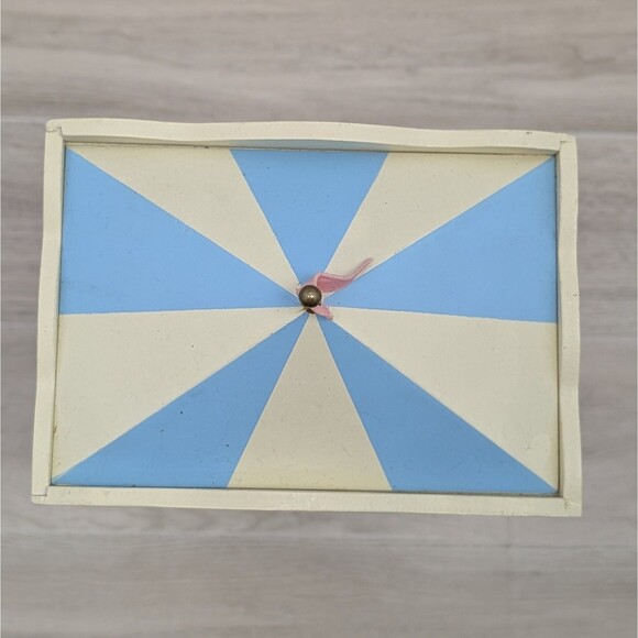 Vintage Carousel Music Box By The San Francisco Music Box Company - Tested Works - Picture 5 of 9